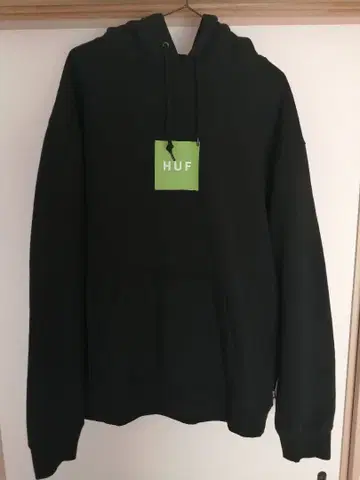 HUF 후드티 PF00573 블랙 L 사이즈