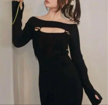 andmary 노브랜드 앤드마리풍 니트 원피스 베베 니트 드레스