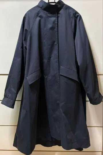 스탠드 칼라 텐트 코트 38