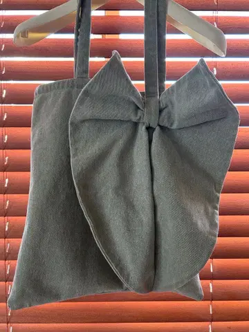 KAREN WALKER 리본 포함 토트백