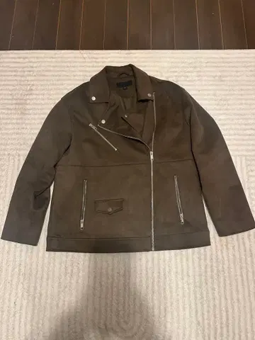 ZARA 브라운 라이더 자켓