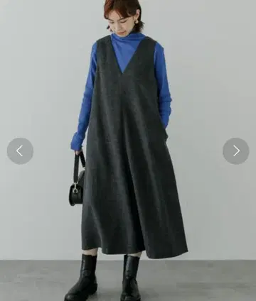 URBAN RESEARCH [ UR TECH ] 파이핑 점퍼 원피스