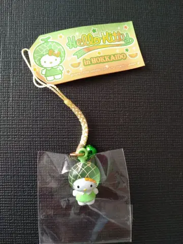 지역 한정 키티 홋카이도 한정 멜론 키티 끈 스트랩