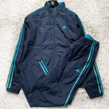 미사용급 아디다스 저지 상하의 셋업 집업 허리끈 L