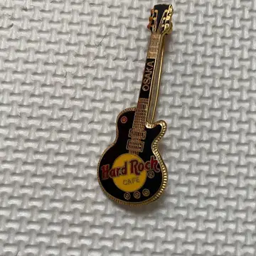 하드 록 카페 오사카 기타 핀 배지