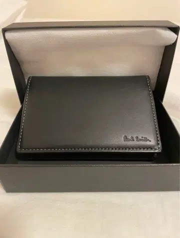미사용 새상품! Paul Smith 블랙 명함지갑