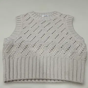 COS 니트 베스트 아이보리 XS