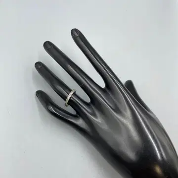 20 스와로브스키 엘레강트한 스톤 부착 반지 사이즈 약 9호