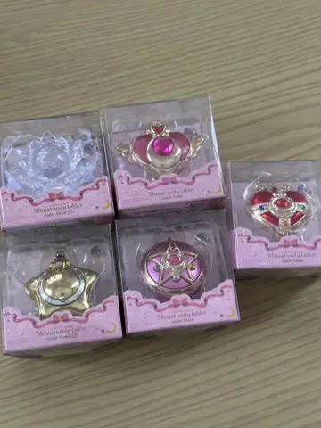 세일러문 미니어처 태블릿 5종 세트