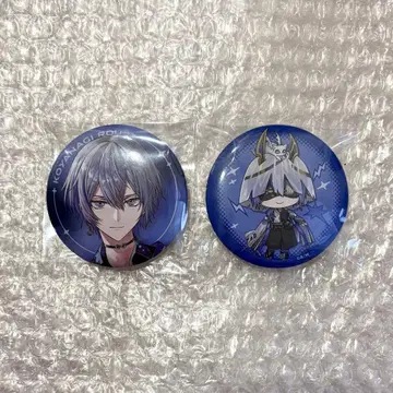 니지산지 코야나기 로우 캔뱃지 하프 애니버서리