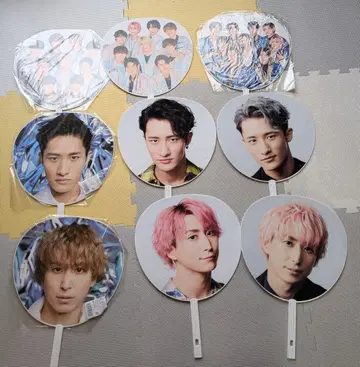 Snow Man 부채 세트