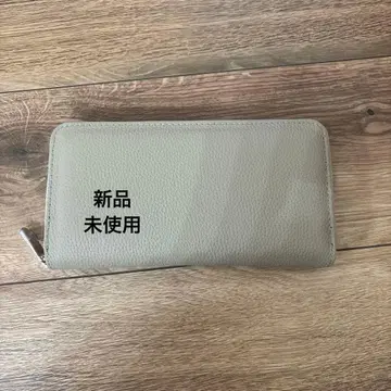 장지갑 베이지 새상품 카드 12장