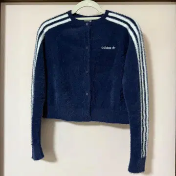 adidas 플러피 니트 가디건