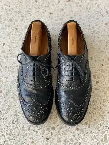 Church's 스터드 바 우드 7 블랙