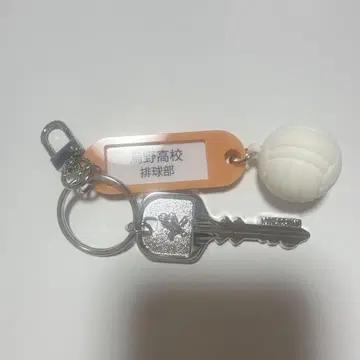 하이큐 트레이딩 고교명 부착 열쇠 참 키링 카라스노 고교
