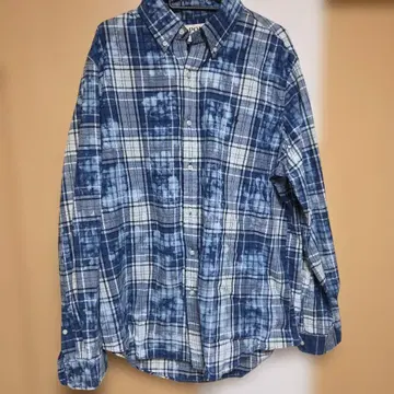 Polo Denim & Supply 긴팔 플란넬 셔츠 L 인디고 블루