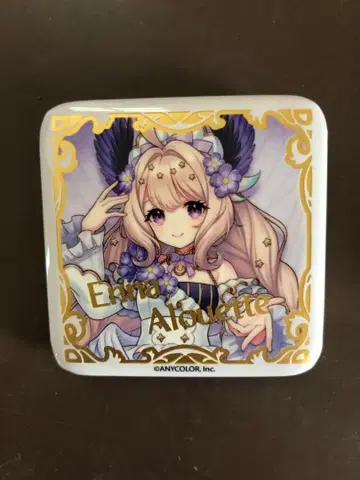 니지산지 EN 에너 아르웨트 말레이시아 한정판 카페 캔뱃지