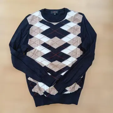 새상품급 DAKS 닥스 아가일 스웨터 사이즈 40