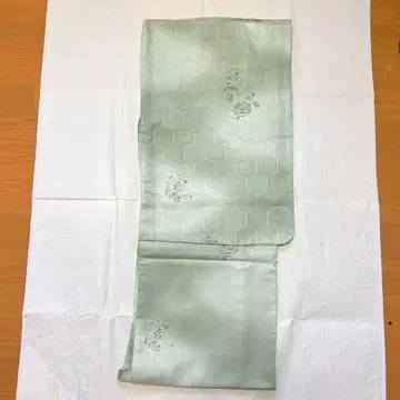 워셔블 기모노 연한 녹색  코몬 기모노 S 사이즈