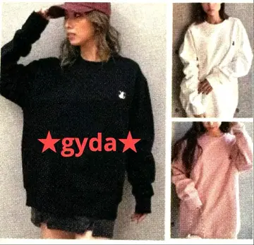 GYDA HIGH-END G BUNNY 맨투맨 핑크