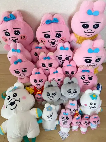 새상품급 빤쮸토끼, 뇸뇸이 봉제 인형 묶음 판매 세트