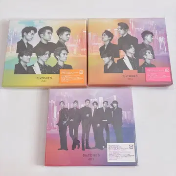 SixTONES CITY 앨범 세트