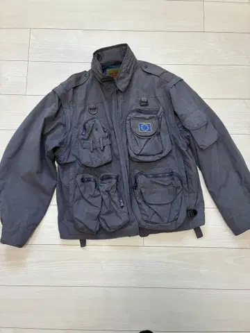 Univers Fishing Jacket / EU 연합 패치 포함 빈티지