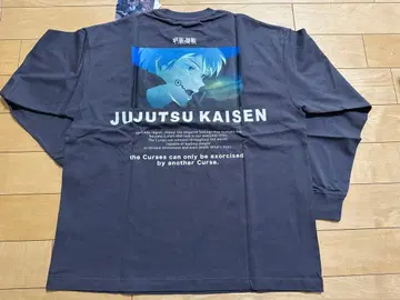 주술회전 RAGEBLUE 레이지블루 콜라보 롱T셔츠 이누마키 토게 S