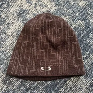 00s Oakley archive 스컬 로고 비니 니트 모자
