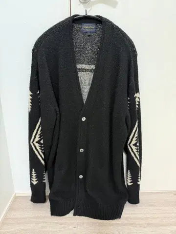 Pendleton 블랙 가디건 L