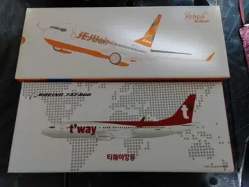 B737800 모형 2종 세트
