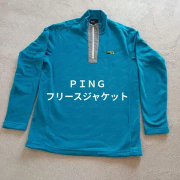 PING 플리스 하프 지퍼 자켓 M 사이즈