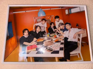 BTS 그룹 포스터 A4 프레임 포함