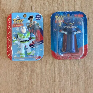 토이 스토리 미니 블리스터 피규어 버즈와 제크 부자 세트