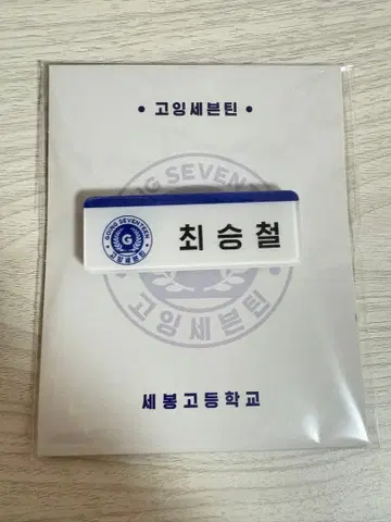 SEVENTEEN 에스쿱스 네임택 마그넷