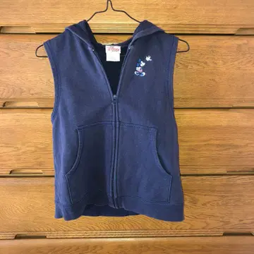 디즈니 후드티 디즈니 후드티 베스트 미키 and 미니 L 사이즈