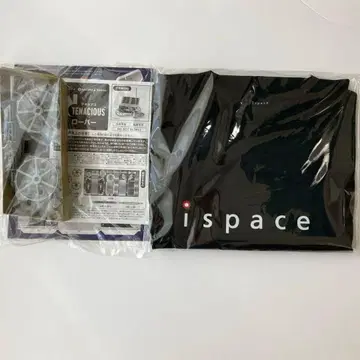 ispace 아이스페이스 T셔츠 블랙 L + 페이퍼 크래프트