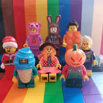 LEGO 미니 피규어 세트 8개