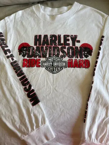 HARLEY-DAVIDSON 긴팔 티셔츠 S 사이즈