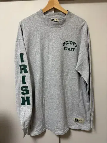 RUSSELL ATHLETIC 그레이 롱T 90s 00s 엘살바도르