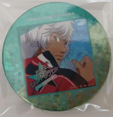 테니프리 타네가시마 슈지 키라키라 캔뱃지 테니프리스트 신 테니스의 왕자님