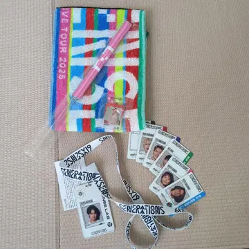 GENERATIONS 2025 라이브 투어 굿즈