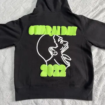 오와라이노히 2022 다운타운 마츠모토 지퍼 후드티 M 사이즈