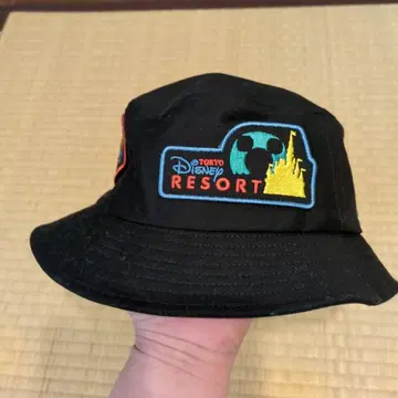 디즈니 햇 파크 로고 블랙