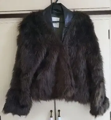 GYDA 레이어드 에코 퍼 라이더 자켓 안쪽 탈부착 가능