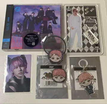 초특급 슈야 joker 아크릴 스탠드 헤어 클립 메지루시 참 머리끈