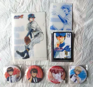 다이아몬드 A 캔뱃지 아크릴 카드 파일 사와무라