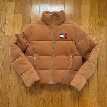 TOMMY JEANS 코듀로이 다운 자켓