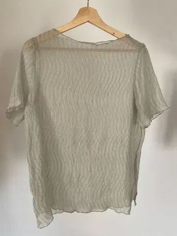 FREAK'S STORE 반팔 올리브 민트 시스루