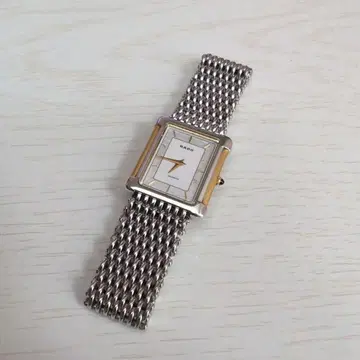 RADO 쿼츠 손목시계 실버 골드